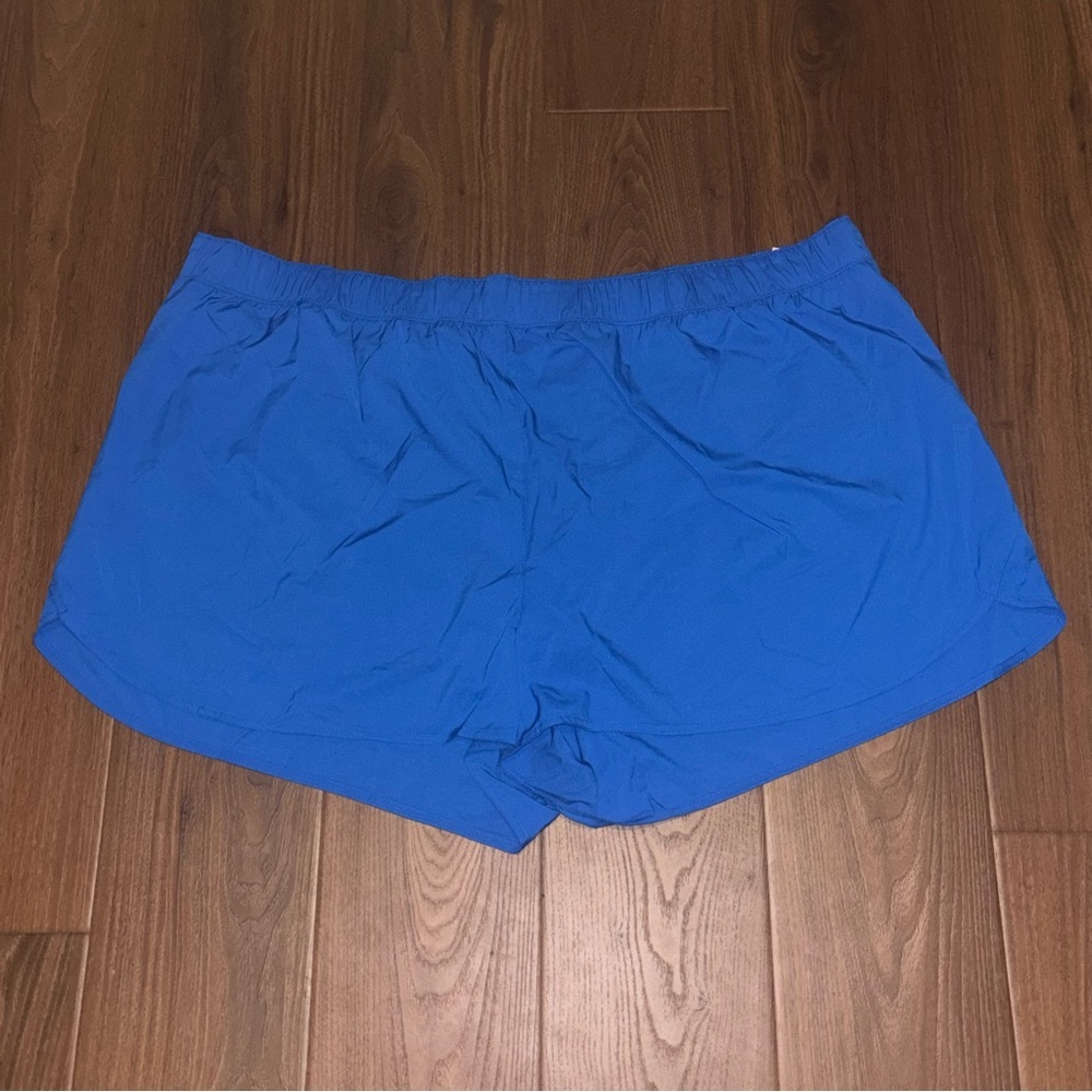 Old Navy Active Shorts Women’s Sz 4XL. Stretchtech 3” Inseam Blue Dry Quick - Picture 8 of 9